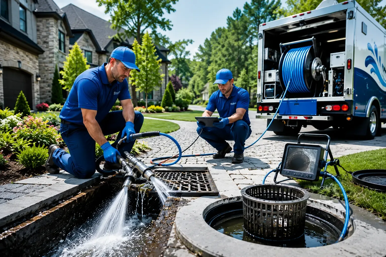 Local outdoor drain cleaning professionals in Strandburg, SD